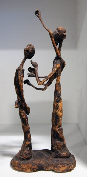 Foto 1 des Kunstwerks "Doppelfigur" von Mika Miroslava Kotková auf art24