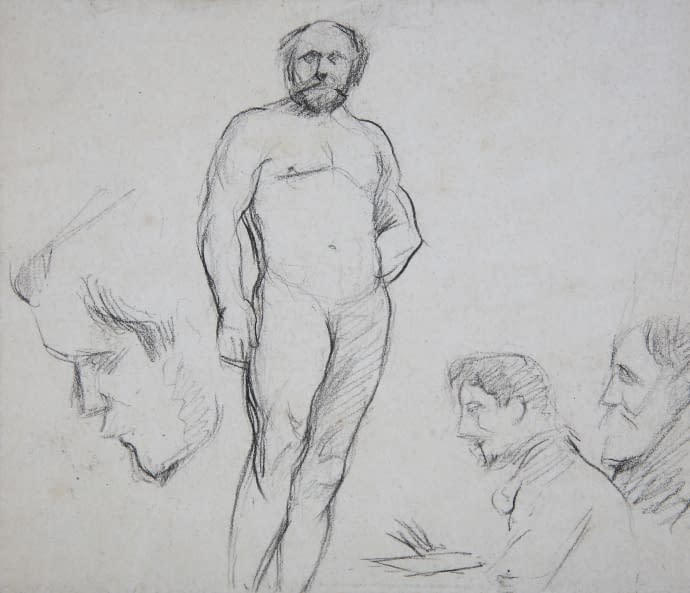 Image 1 of the artwork "Männerstudien" by Arthur Joseph Guéniot on art24