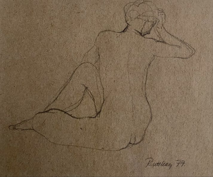 Image 1 of the artwork "Akt/Akt" by Ruttkay Sándor on art24