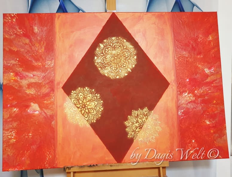 Photo 1 de l'œuvre "Mandala" par DAgis Welt sur art24