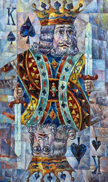 Image 1 of the artwork "King of Spades" by Anton Kolokolov on art24