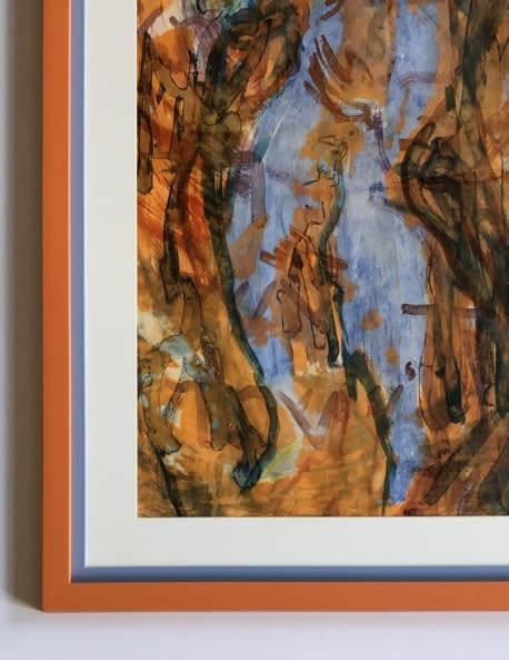 Image 1 of the artwork "Kék Angyal/Blauer Engel" by Éva Skoda on art24