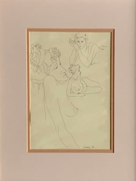 Image 1 of the artwork "Akt Tanulmány /Akt Studie" by Ruttkay Sándor on art24