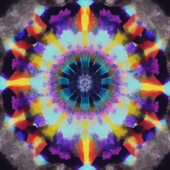 Foto 1 des Kunstwerks "Kaleidoscope pattern 33" von NEUROPILA auf art24