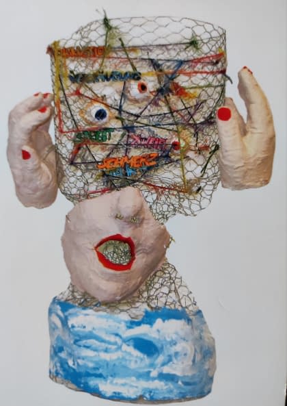 Image 1 of the artwork "Chaos in the head" by Lilli König on art24