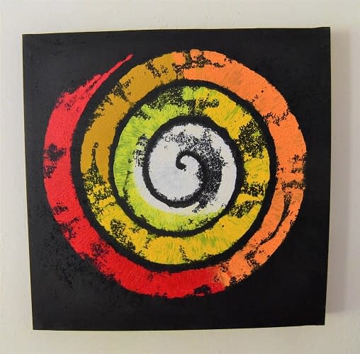 Image 1 of the artwork "Urform des Lebens" by BUNT-Abstrakt on art24