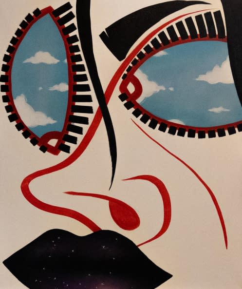 Foto 1 des Kunstwerks "One Kiss" von ZE1 auf art24
