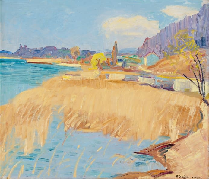 Foto 1 des Kunstwerks "Vorfrühling bei Schafis" von Ernst Samuel Geiger auf art24