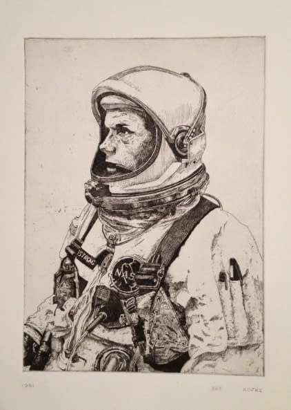 Foto 1 des Kunstwerks "Neil Armstrong" von Jason Scott Kofke auf art24