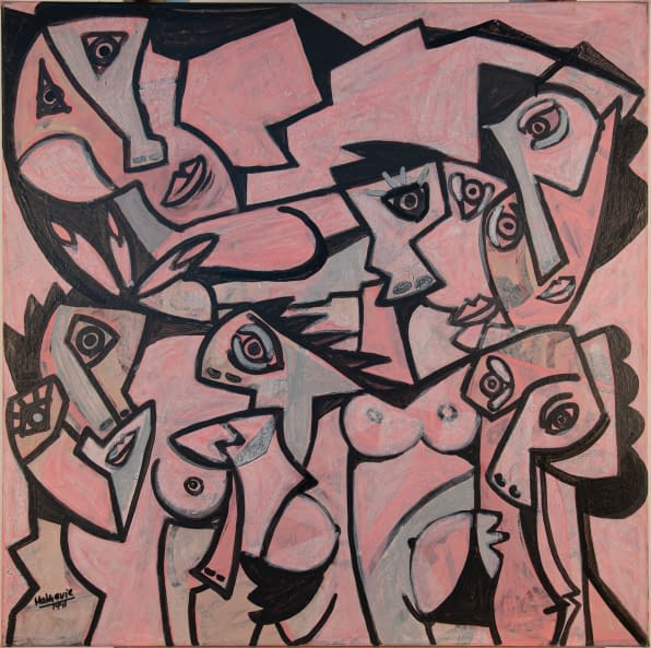 Image 1 of the artwork "head" by Eugen Meier Mathévie on art24