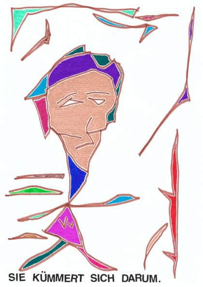Image 1 of the artwork "Sie kümmert sich darum" by der utan on art24
