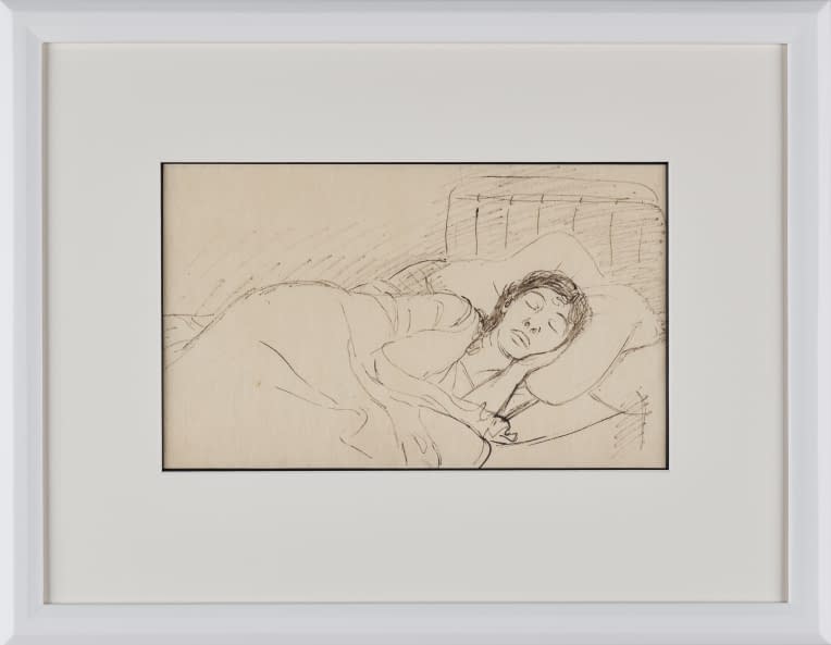 Foto 1 des Kunstwerks "Schlafende Frau" von Ignaz Epper auf art24