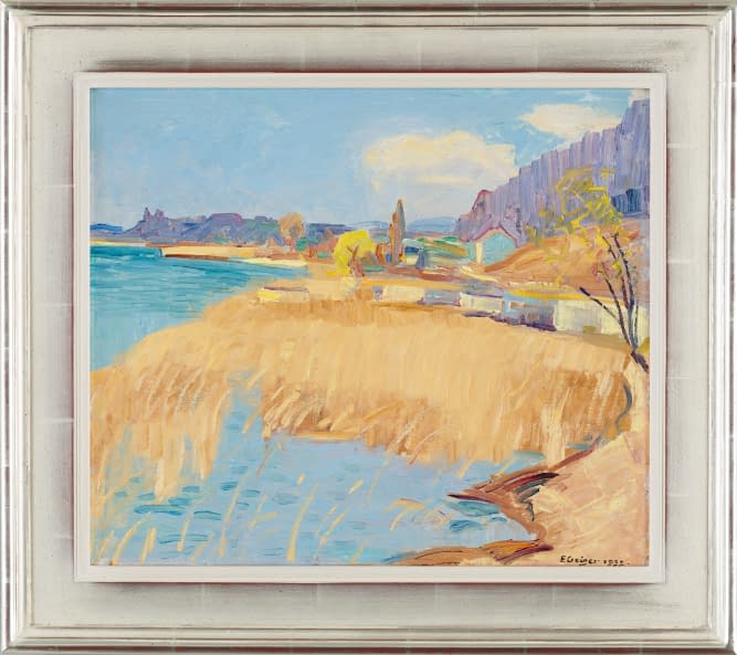 Foto 1 des Kunstwerks "Vorfrühling bei Schafis" von Ernst Samuel Geiger auf art24