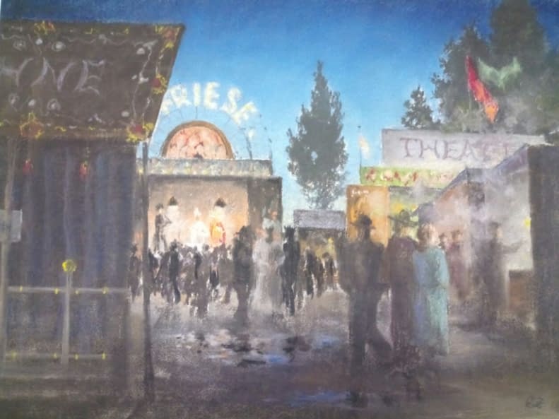 Image 1 of the artwork "Stadtkirmes" by Philip Makdisi on art24