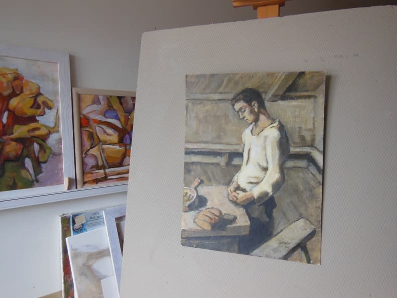 Image 1 of the artwork "Tischgebet" by Hans on art24