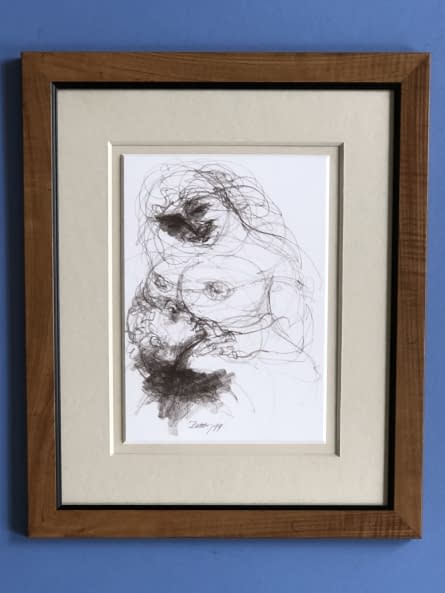 Image 1 of the artwork "Boldog Akt/Glücklicher Akt" by Ruttkay Sándor on art24
