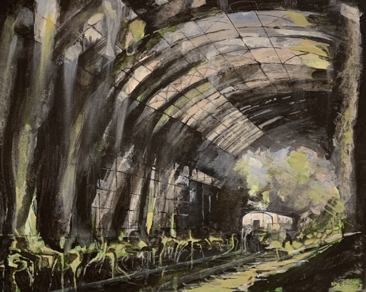 Image 1 of the artwork "Lost Station" by Bruno Bonati on art24