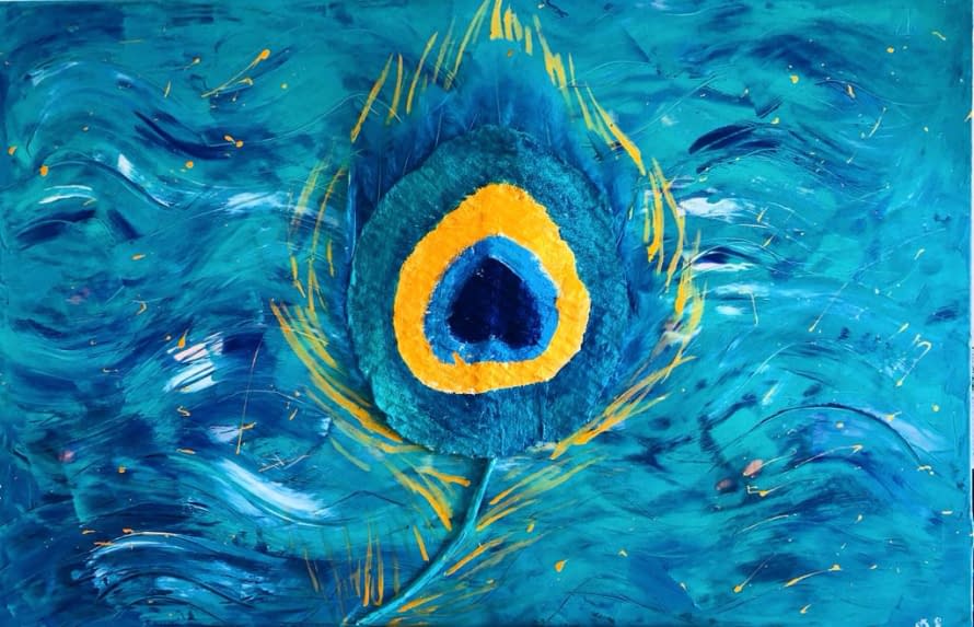 Foto 1 des Kunstwerks "Junos Begleiter" von JANINART auf art24