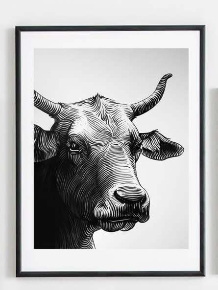 Photo 1 de l'œuvre "Kuh" par Tobias Leuenberger sur art24