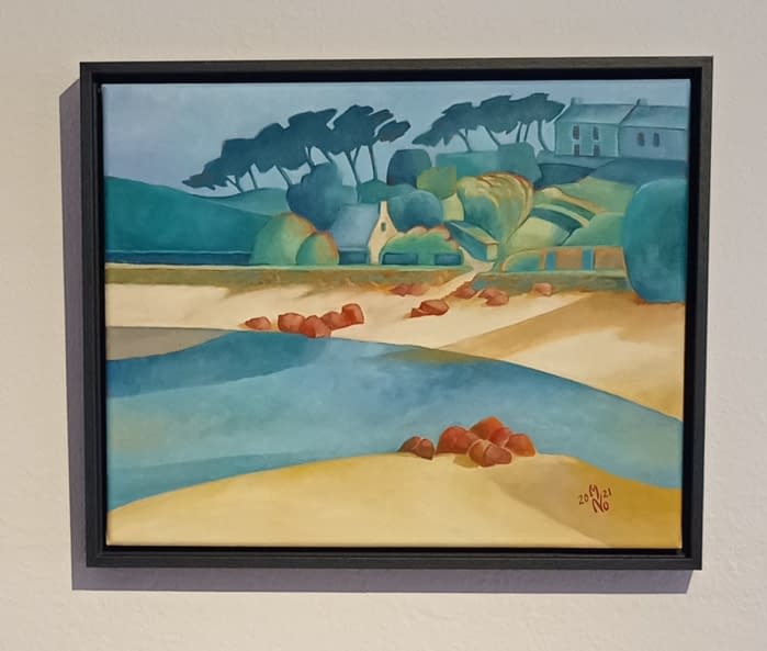 Image 1 of the artwork "Grüne Bucht in Portsall" by Marcus Nordmann on art24