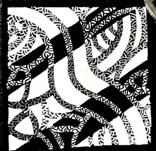 Image 1 of the artwork "Black And White line" by Mowglie.Rs8 on art24