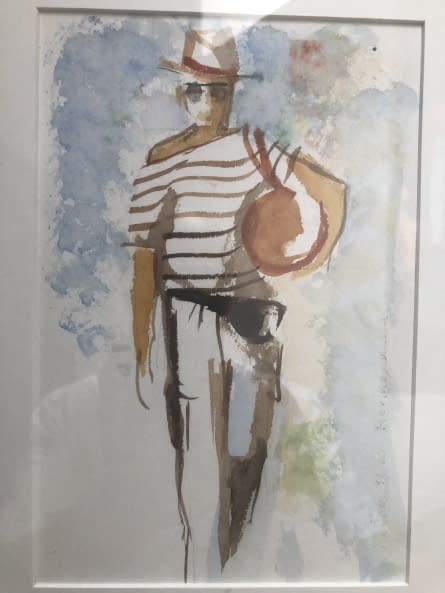 Foto 1 des Kunstwerks "Mit Reisegepäck in Mexiko" von Guido Parpan auf art24