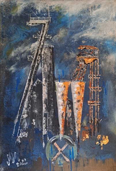 Foto 1 des Kunstwerks "Black Celebration" von Martina Marten auf art24