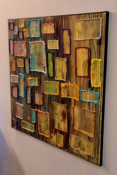 Foto 1 des Kunstwerks "Backyard" von A.Gherghe auf art24