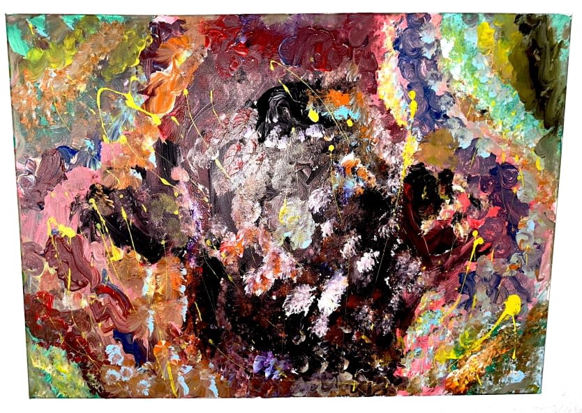 Photo 1 de l'œuvre "Axel Wirth: Bild " Offenbarung V " (2023) (Unikat)" par Axel Wirth I Artist and Painter sur art24