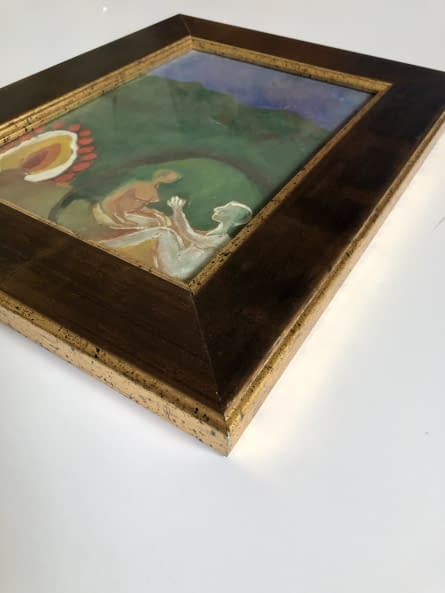 Foto 1 des Kunstwerks "Tábortűz mellett/ Am Lagerfeuer" von Katalin Szabadi auf art24