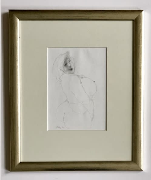 Image 1 of the artwork "Akt Rajz/ Akt-Zeichnung" by Ruttkay Sándor on art24