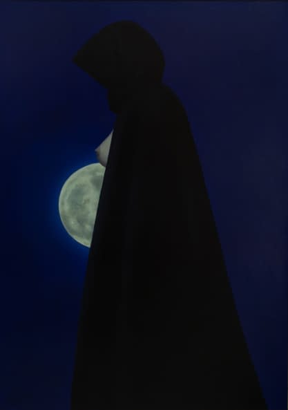 Foto 1 des Kunstwerks "Die Astrologin" von Werner Häberling auf art24