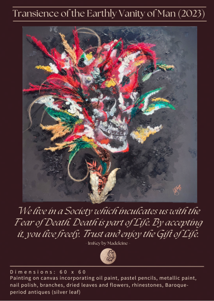 Image 1 of the artwork "Transience of the Earthly Vanity of Man" by Madeleine Farhoumand on art24