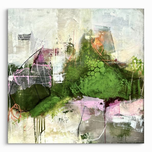 Foto 1 des Kunstwerks "Backyard party" von Minttu Di Vincenzo auf art24