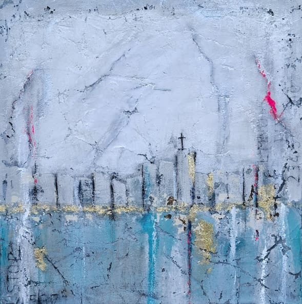 Photo 1 de l'œuvre "Azur" par Adelia Clavien sur art24