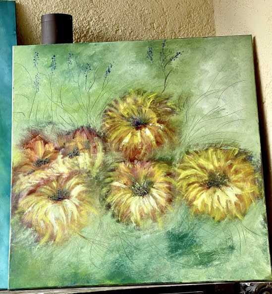 Image 1 of the artwork "Dahlien" by Daniela Auer on art24