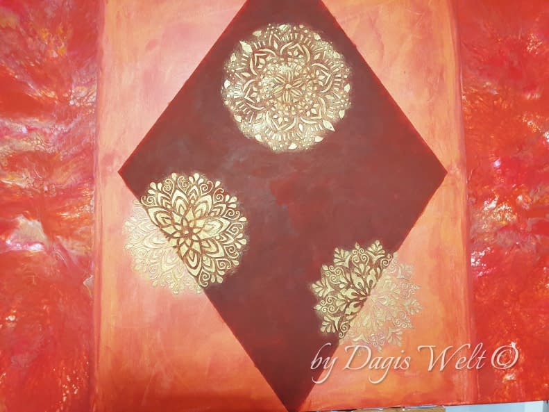 Photo 1 de l'œuvre "Mandala" par DAgis Welt sur art24