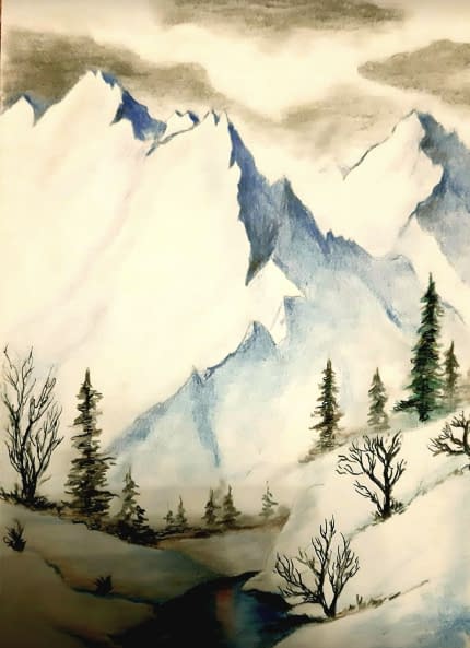 Foto 1 des Kunstwerks "The Alps" von Dimitris auf art24