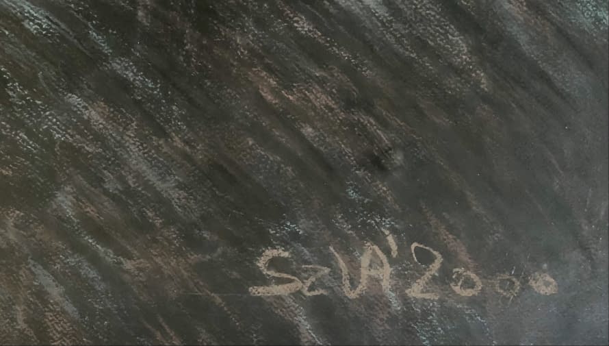 Photo 1 de l'œuvre "Jelek / Zeichen" par Kabó sur art24