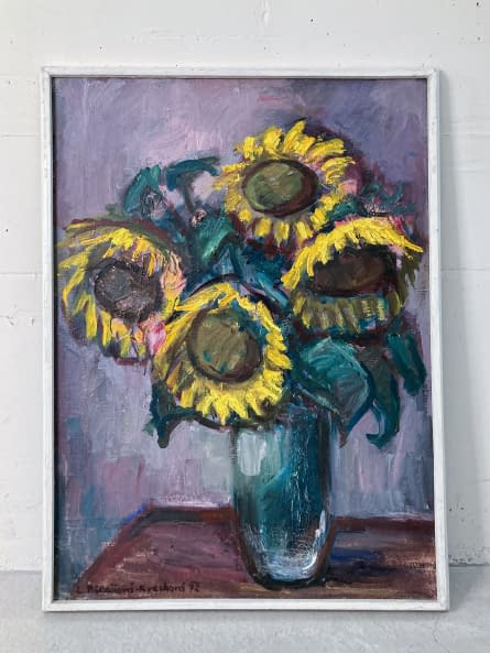 Image 1 of the artwork "Stillleben mit Sonnenbl." by Libuše Pilařová-Kverková on art24