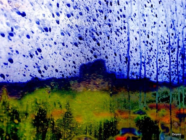 Foto 1 des Kunstwerks "ville en bleue" von Doyen auf art24
