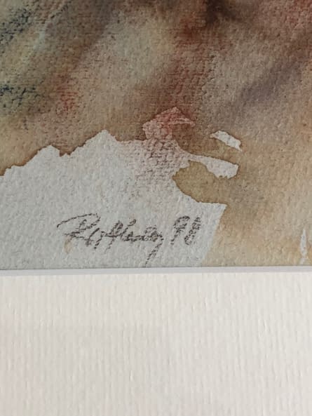 Image 1 of the artwork "A bohóc/Der Klown" by Ruttkay Sándor on art24
