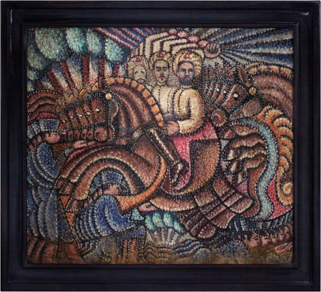 Image 1 of the artwork "Los inmortales del machete" by Antonio Argudín on art24