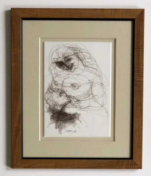 Image 1 of the artwork "Boldog Akt/Glücklicher Akt" by Ruttkay Sándor on art24