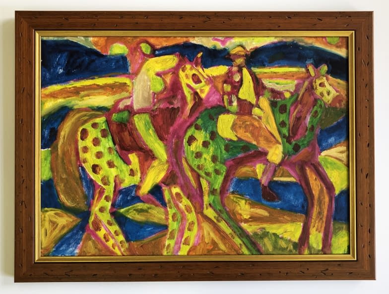 Foto 1 des Kunstwerks "Lovasok/Reiter" von Pasaréti Csepeli Varró Németh Miklós auf art24