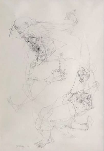 Image 1 of the artwork "Vasútas/ Lokführer" by Ruttkay Sándor on art24