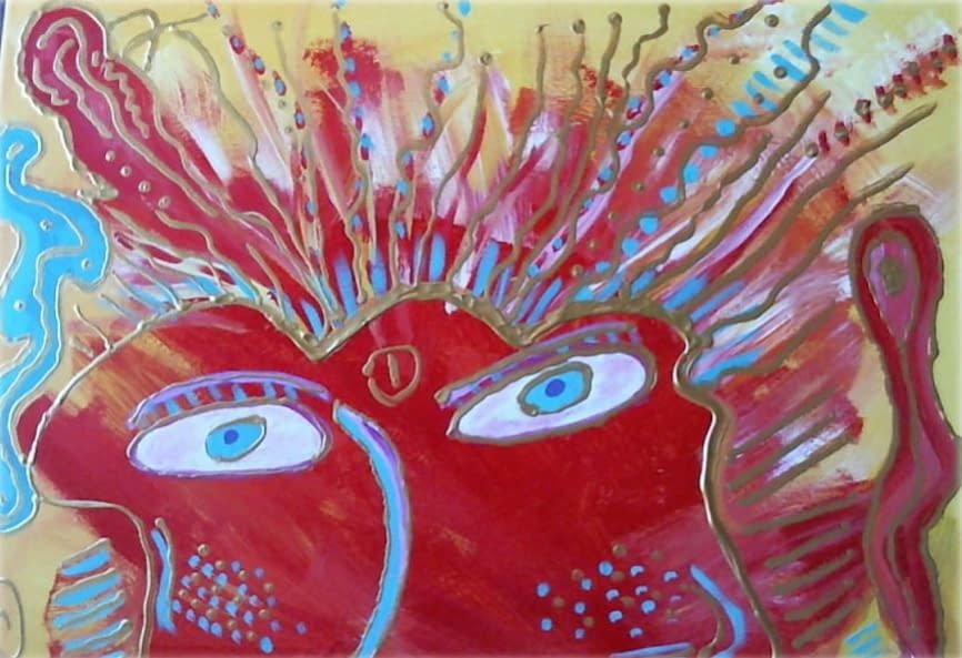 Image 1 of the artwork "Fire Spirit" by Rolphe Alcide Grimaître on art24