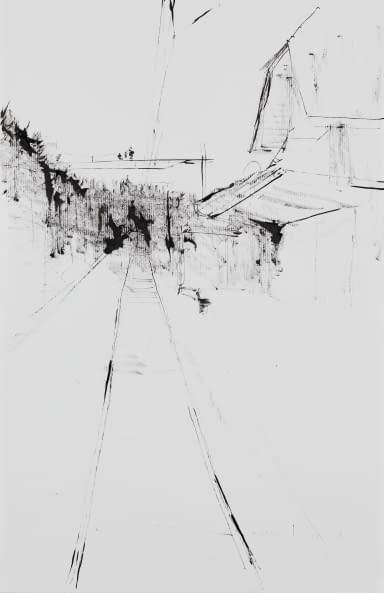 Foto 1 des Kunstwerks "Wasen Bahnhof" von Sam Drukker auf art24