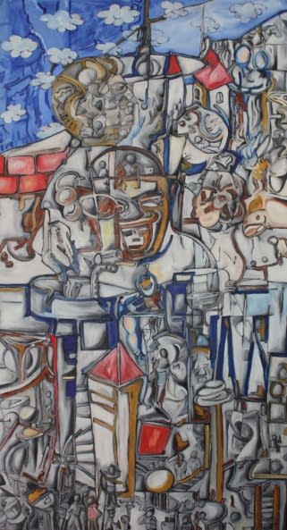 Image 1 of the artwork "Drei Goldfische" by Zoran Marcius on art24