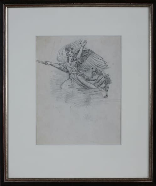 Photo 1 de l'œuvre "Studie des Erzengels" par Arthur Joseph Guéniot sur art24